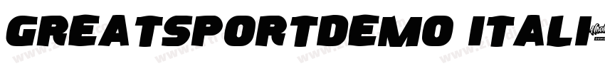 GreatSportDemo Itali字体转换